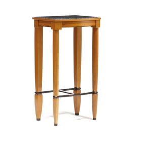 John Clark (NC), Quartz Top Mahogany Pedestal