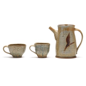 Clyde Lassiter (Winston-Salem, NC), Ceramic Coffee Set