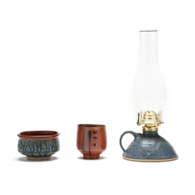 Ursula Vann (1939-2024, German/American), Three Ceramic Forms