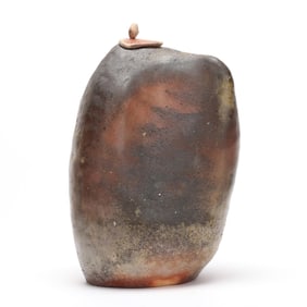 Alan Ting, Ceramic Vessel with Lid