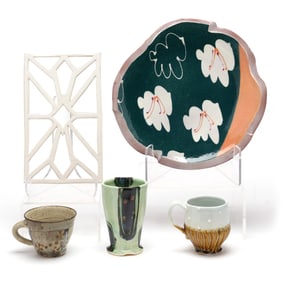 Five Vibrant Studio Pottery Forms