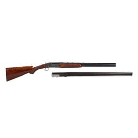 Ivo Fabbri Tipo Piccione Extra 20ga O/U Shotgun Two Barrel Set with Case