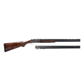 Ivo Fabbri Tipo Piccione Extra 12ga O/U Shotgun Two Barrel Set with Case