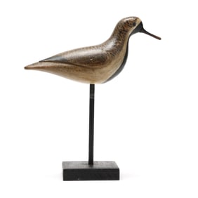 Cameron McIntyre (VA, b. 1968), Black Bellied Plover in the manner of Obediah Verity