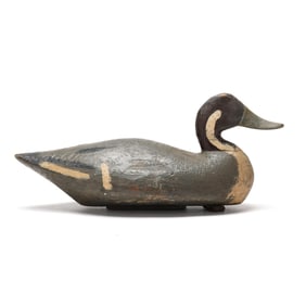 Ned Burgess (NC, 1868-1958), Pintail from the Sandbridge Club