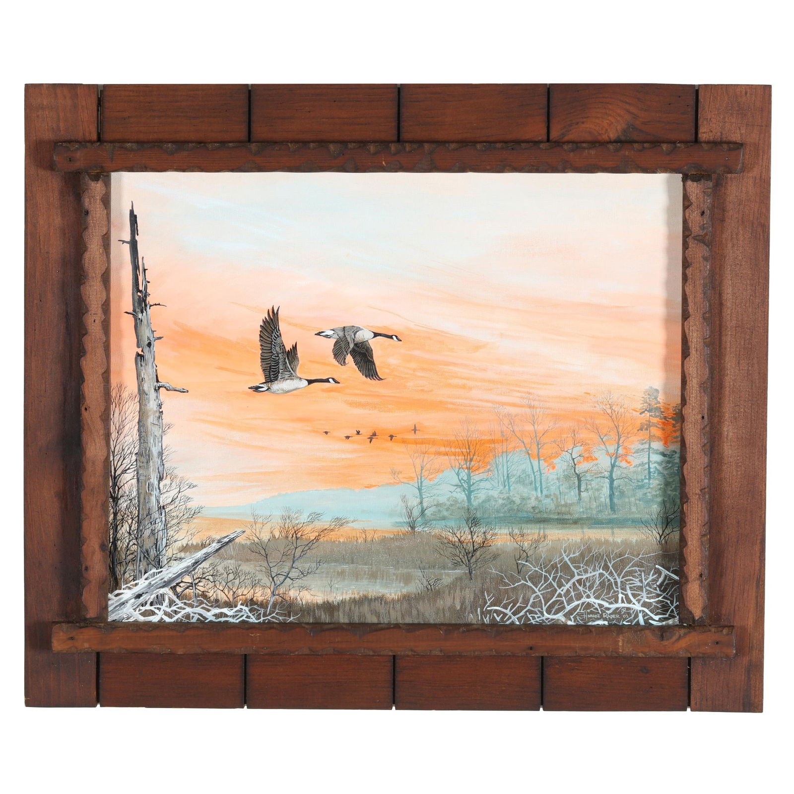 Horace Raper (NC, 1939-2018),  Evening Flight (1 of 7)