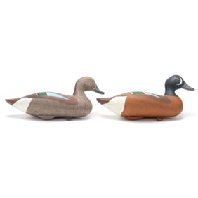 Madison Mitchell (MD, 1901-1993), Pair of Blue-winged Teals