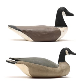 D.R. Fulcher and Roscoe Willis, Two Miniature Geese