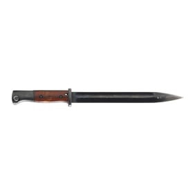 Mauser K98 Elite Diamonte Bayonet with Scabbard and Leather Holster