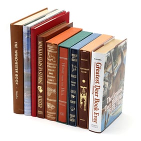 Nine Signed Limited Edition Sporting Books