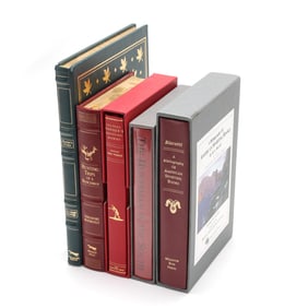 Five Limited Edition Sporting Books