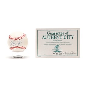 Michael Jordan Signed Baseball With Guarantee of Authenticity