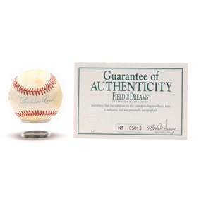 Harold Henry “Pee Wee?? Reese Signed Baseball With Guarantee of Authenticity