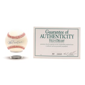Carl Yastrzemski Signed Baseball With Guarantee of Authenticity