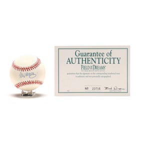 Mark McGwire Signed Baseball With Guarantee of Authenticity