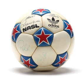 Signed Official Adidas North American Soccer League Ball
