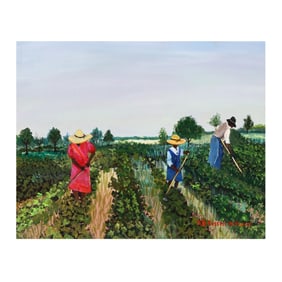 Ruth Russell Williams (NC, 1931-2010), Tending the Field