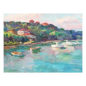 James P. Kerr (American, b. 1953), Cruz Bay, St. John
