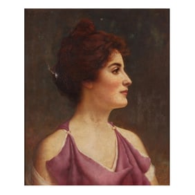 Walter Blackman (American, 1847-1928), Portrait of a Woman
