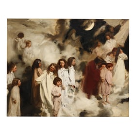 Charles Sims, R.A., R.W.S. (British, 1873-1928), The Land of Nod
