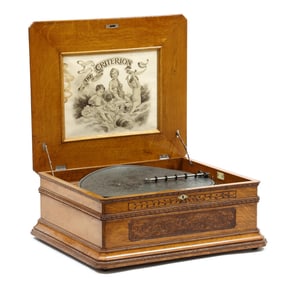 Criterion 20 1/2-Inch Music Box with (16) Discs