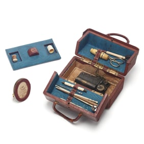 B.A. Brémond Musical Traveling Sewing Case