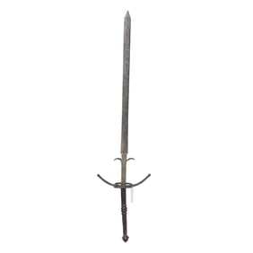 Massive Antique German "Zweihander" Great Sword
