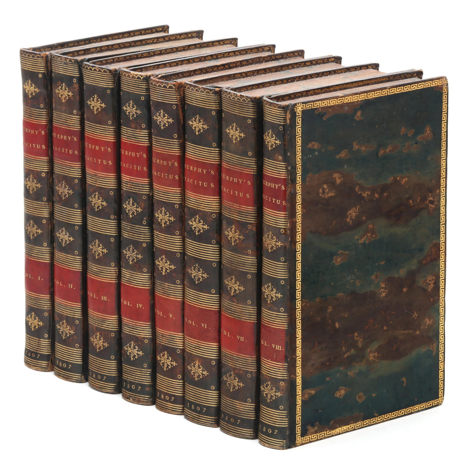A Beautifully Bound Set of  The Works of Cornelius Tacitus , With Important Provenance (1 of 6)