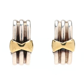 Silver and Gold Earrings, Tiffany & Co.