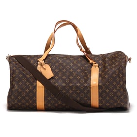 Monogram Canvas  Keepall Bandoulière 65  Travel Bag, Louis Vuitton