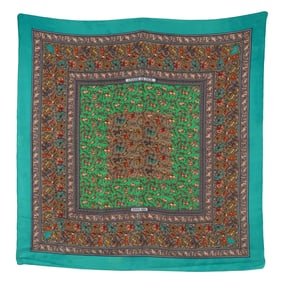 Cashmere and Silk  Chasse En Inde  Scarf, Hermès