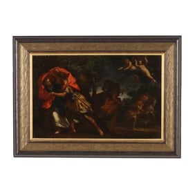 After Giovanni Francesco Romanelli (Italian, 1610-1662),  Dido and Aeneas Seek Shelter from a Storm