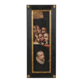 Continental School (17th Century), Group Portrait of Spanish Astronomers