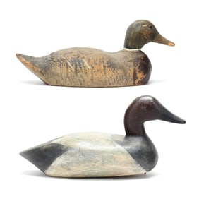 Two Vintage Duck Decoys
