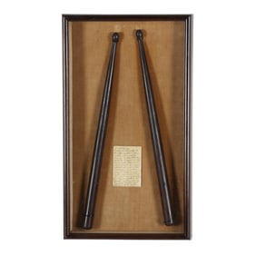 Civil War Drumsticks Identified to a Union Soldier From Michigan