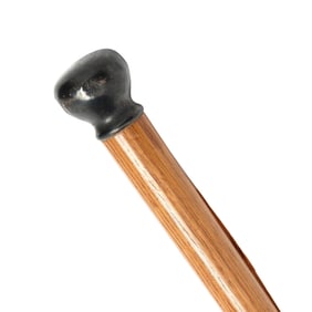 USS Constitution  Wooden Cane with Sterling Silver Knob