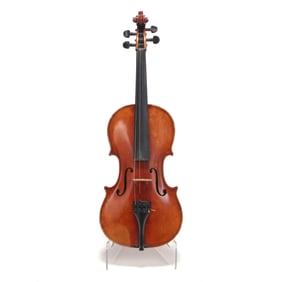 Juzek Viola with a Lupot Bow and an Unmarked Bow