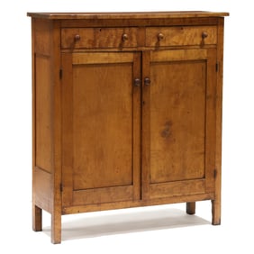 Southern Late Federal Cherry Jelly Cupboard