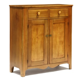 Mid-Atlantic Late Federal Cherry Jelly Cupboard