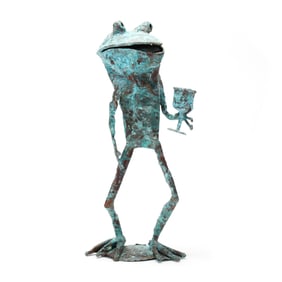 Beau Smith (SC),  Goblet Frog  Sculpture