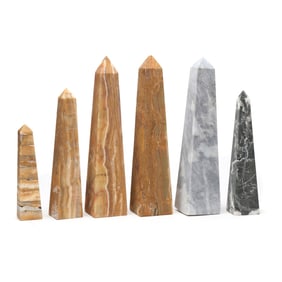 Six Stone Obelisks