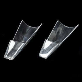 Pair of Baccarat Crystal  Diva  Vases