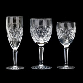 A Large Collection of Waterford  Slane  Stemware