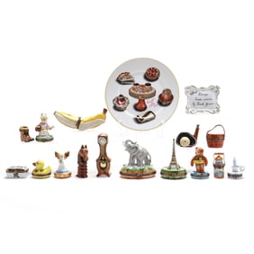 (17) Assorted Pieces of Limoges Porcelain