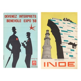 Two Vintage European Posters