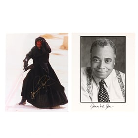 Two  Star Wars  Franchise Autographs