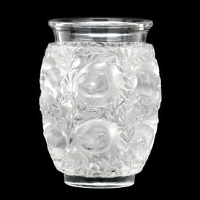 Lalique  Bagatelle  Crystal Vase