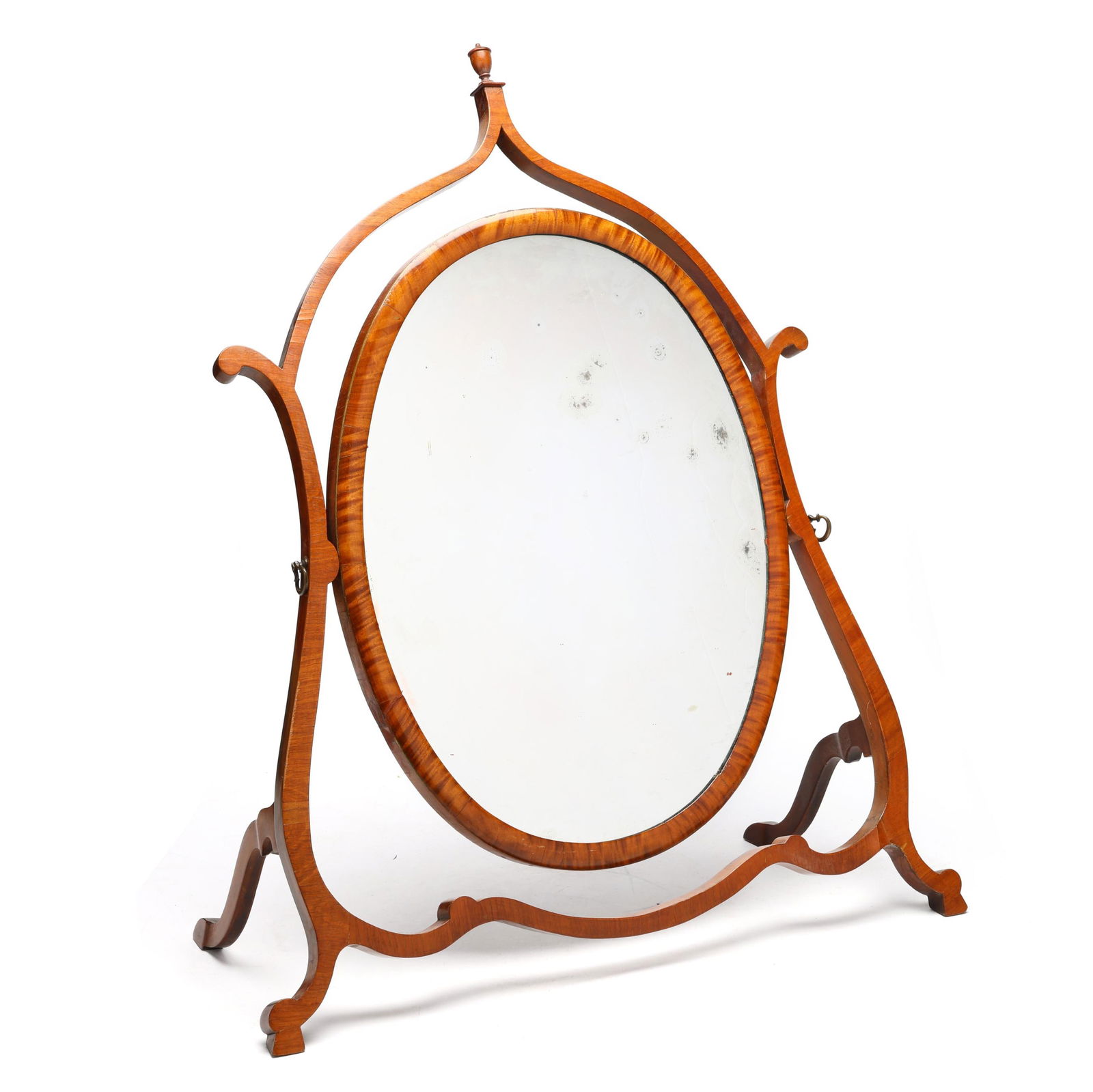 Late Federal Maple Dressing Mirror (1 of 4)