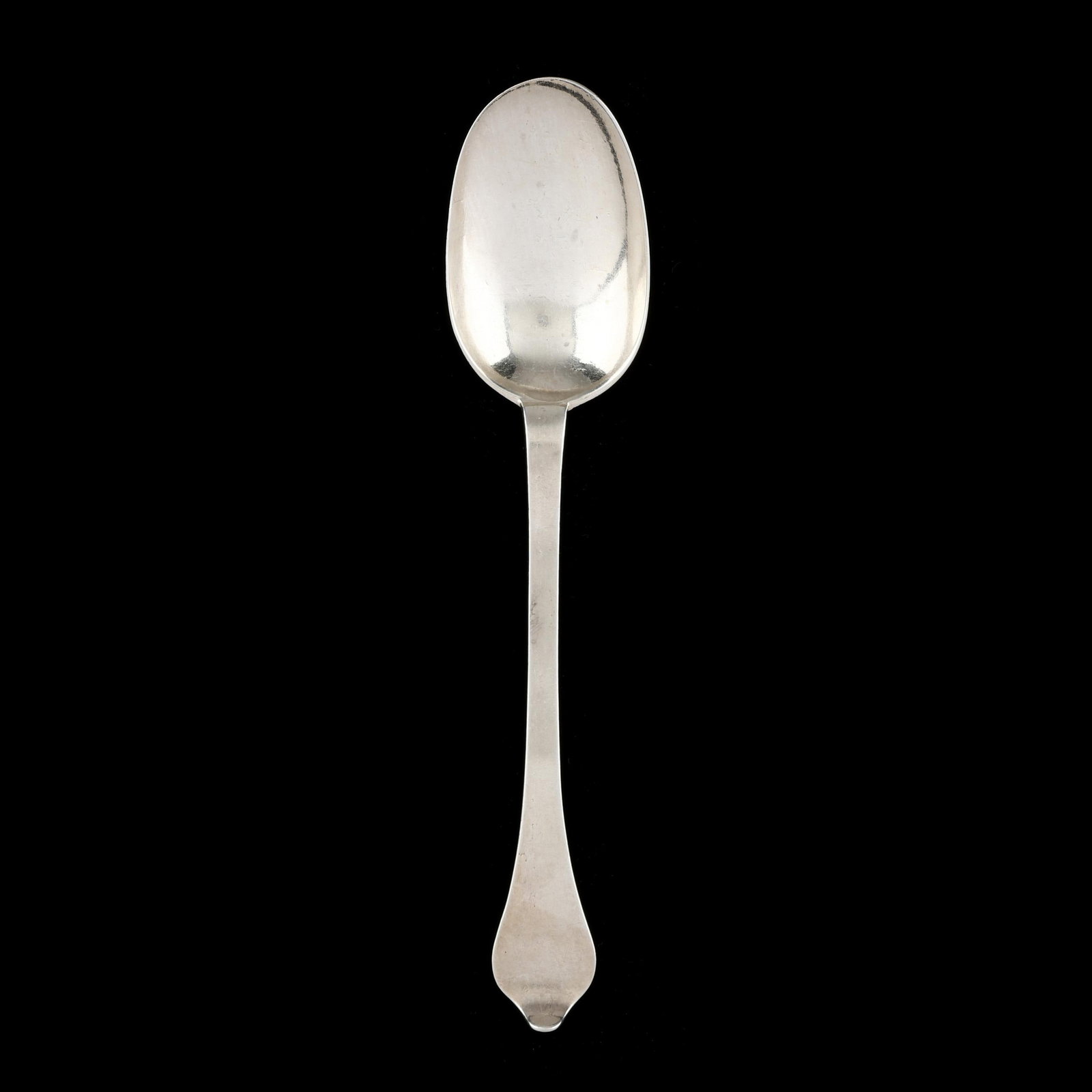 A Rare Early American Silver Dog Nose Spoon, Mark of Cornelius Wynkoop (1 of 3)