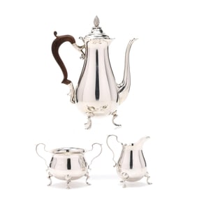 Sterling Silver Coffee Service by Redlich & Co.